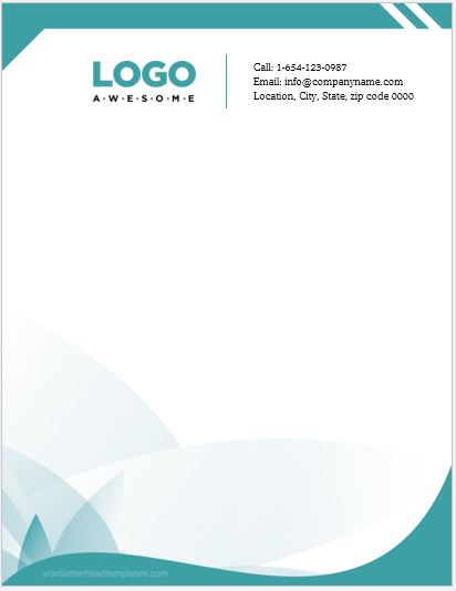 How To Make Letterhead In Word With Logo - Design Talk