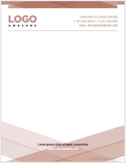 letterhead template