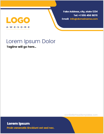 10 Best MS Word 2007 Letterhead Templates | Microsoft Word ...