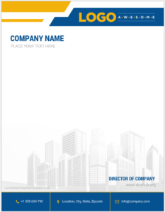 Consultant Letterhead Template