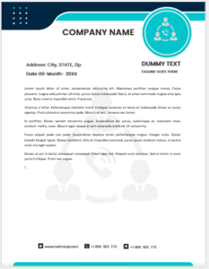 Transport company letterhead