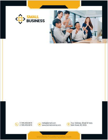 Small business Letterhead Template