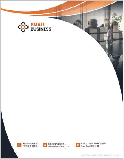 Small business Letterhead Template