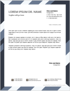 Doctor's Letterhead Templates for MS Word (FREE) | Edit
