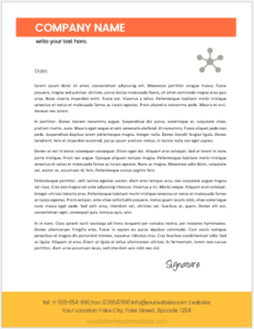 Word 2007 Letterhead Template