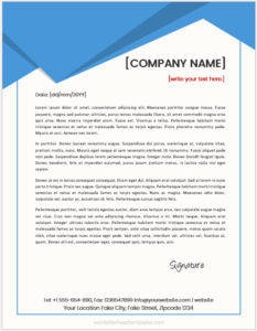 Word 2007 Letterhead Template