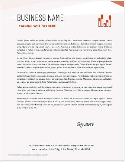 Word 2007 Letterhead Template