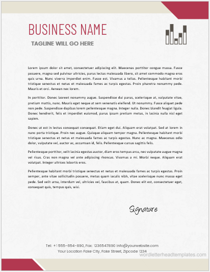 Word 2007 Letterhead Template