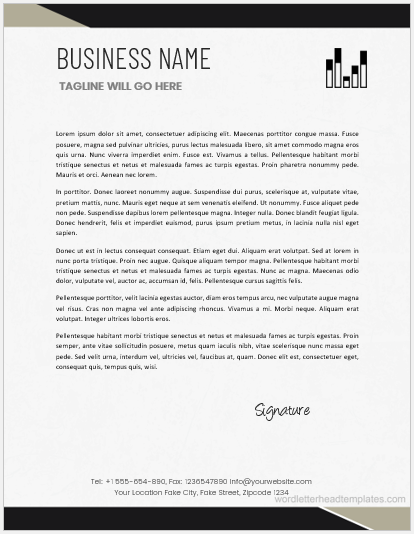 Word 2007 Letterhead Template