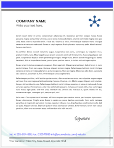 Word 2007 Letterhead Template