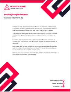 Doctor letterhead template