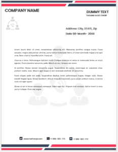 Consultant letterhead template