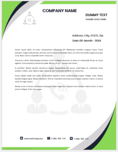 Consultant letterhead template