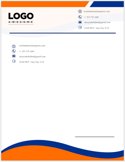 Trading Company Letterhead