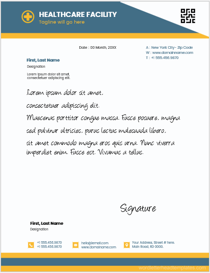 General physician letterhead template