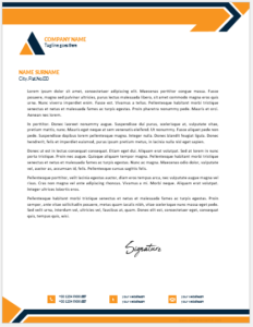 HR office letterhead template