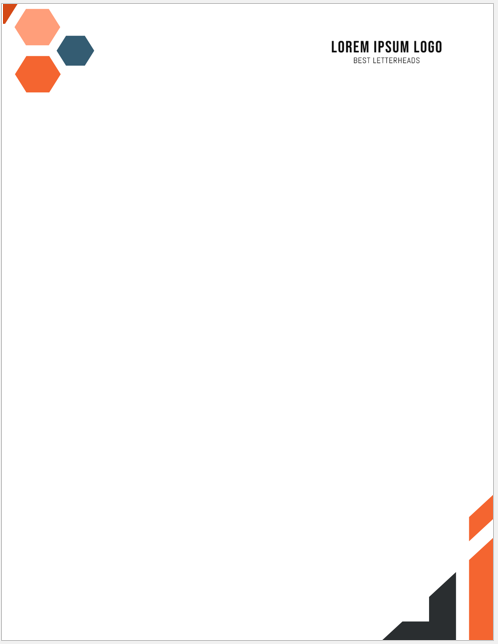 HR Office Letterhead Template